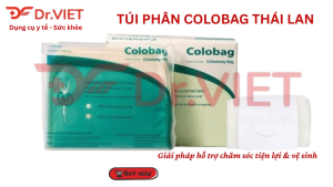 Túi Hậu Môn Nhân Tạo Colobag Thái Lan Kèm Keo Chống Tràn Khử Mùi