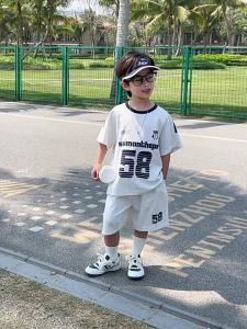 (18kg-50kg)Bộ đồ đồ bộ phong cách cho bé trai bộ quần áo trẻ em cộc tay size đại 18-50kg từ 6-16 tuổi mẫu số 58 . Đồ bộ bé trai set đồ bé trai mùa hè