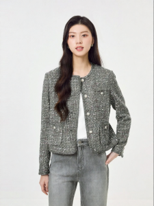 Koradior | Beaded Tweed Jacket