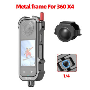Flymile For 360 X4 Metal Aluminum Protective Utility Frame Panoramic Action Camera Rabbit Cage One X4 Shell Case Accessories