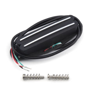 FLEOR | FLEOR 1PCS Alnico 5 Guitar Dual Rails Pickup Single Coil Sized Humbucker Rails Pickup 6K for ST Guitar Parts