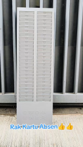 Rak kartu absen 50 sheet plastik