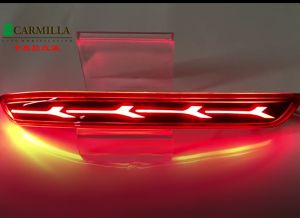 1คู่สำหรับ Toyota Innova 2015 2016 2017มัลติฟังก์ชั่รถยนต์ LED ไฟท้ายไฟตัดหมอกด้านหลังกันชนแสงเบรกสะท้อนแสงโคมไฟ