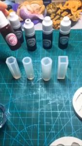 Long cylinder resin mold silicone mold epoxy mold silicone resin mould 長柱體 滴膠模具 滴胶模具 硅胶模具
