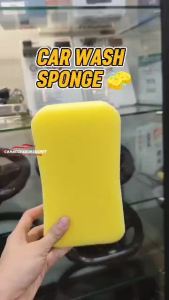 Waxco car wash sponge 18cm auto car care span cuci kereta Wash Machine For Car Esponja Para Lavar Carro - Lazada