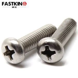 10/100pcs M1.0 M1.2 M1.4 M1.6 M2 M2.5 M3 M3.5 M4 M5 M6 SUS304 Phillips Pan Round Head Cross Recessed Pan Head Machine Screw