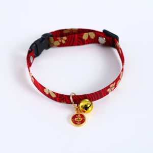 Khăn Quàng Cổ Có Thể Điều Chỉnh Cho Chó Mèo Giáng Sinh Năm Mới Phụ Kiện Trang Trí Cho Thú Cưng Chất Liệu Vải Trang Trí Cổ Cho Chó Mèo