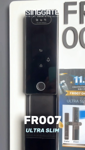 Include Installation -SINGGATE- <FR007> 3D Face + Palm Vein Digital Door Lock (2 Years Warranty)