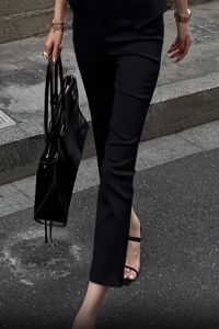 Slender Straight Leg Trousers Summer Version