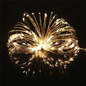 1PCS LED Copper Wire Fairy Light Party Wedding Christmas Garland Light Gift Box Birthday Party Holiday Home Courtyard DIY Decora