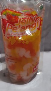 Rainbow Jelly Pelangi Rasa Leci 1Kg Halal Jeli Campuran Es Buah Nata De Coco Jely Kiloan Murah