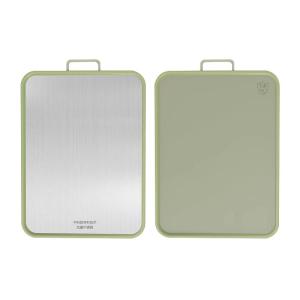 ASCOR | Antibacterial Stainless Steel Double-sided Cutting Board