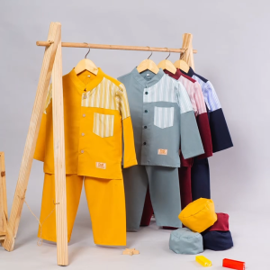 [Ceriakid] koko anak laki laki lengan panjang gaza 0 1 2 4 5 6 7 8 9 tahun