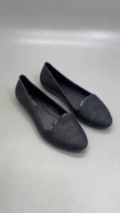 (Size 36-40) Fuhaha 708 Sepatu Wanita Kerja / Sepatu Jelly Ulir / Sepatu Ballet Wanita