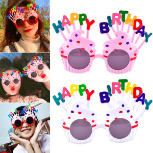 BIBLIO Happy Birthday Funny Sun Glasses Plastic Glasses Party needs party supplies