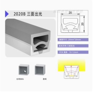 Silicone LED Flexible Strip Light No Slot Required Hidden Installation Indoor Lighting DIY Brand Waterproof IP54 2 Years Warranty