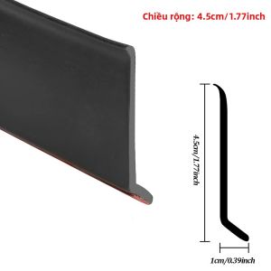 Thanh Chắn Nước Cửa Sổ Trượt TPE Gioăng Chống Mưa Cách Nhiệt Ban Công Nhà Ở Dải Bịt Kín Chống Gió Tấm Chắn Gió