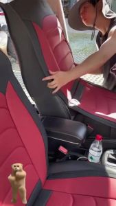 Isuzu is specifically designed for Dmax Mux Trooper Fuego Sportivo Hi-Lander Alterra Tfr Auto  Car seat cushion cover leather seat protection cover waterproof full surround design car interior supplies Isuzu interior accessories