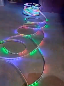 Đèn led cuộn 100m (2835) 2 Hàng Đèn Led-Sáng Đủ Màu RGB