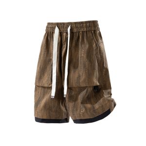 Paul Frank | Quần Shorts Tie-Dye Phong Cách Casua 5 Chiều Dài