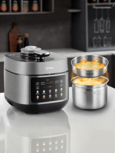 Midea | Coating-Free Multifunction Large Capacity Dual-Chamber Electric Pressure Cooker
