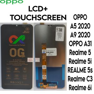 LCD TOUCHSCREEN ORIGINAL QUALITY SUPER OPPO A5 2020/A9 2020/OPPO A31 /REALME C3/5/5i/5s/REALME 6i FULLSET