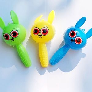 Pavita Mainan Anak Balita Cewe Cowo Music Stick Rattle Mainan Kerincingan Bunyi dan Nyala