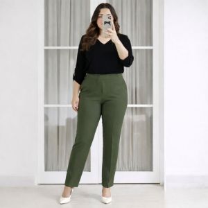 Doty Crepe Super Jumbo | Celana Wanita Big Size | Celana Kasual Wanita