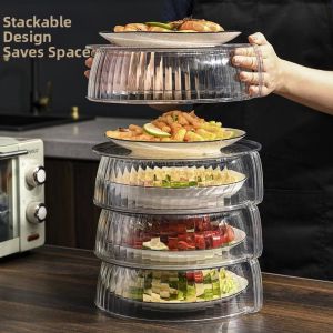 MEISITEKEKE | Table Dust-proof Food Cover Multi-layer Storage Rack