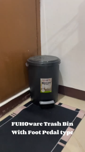 1 pc FUHO 7.5 L Trash Bin with Pedal or Dust Bin #8800