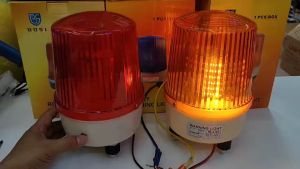 ไฟไซเรน LED รุ่น LTE-5161 (60LED)ปรับได้ 5 สเต็บ 6 นิ้ว 12V-24V / 220V ไฟไซเรนติดหลังคา ไฟสว่างมาก