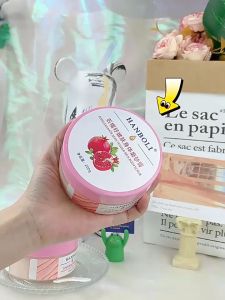 Kem Tẩy Tế Bào Da Chết Chiết Xuất Lựu Đỏ HANBOLI Hủ 200g – Tẩy sạch Da Chết Dưỡng Sáng Da Dùng Cho Da Mặt Và Body