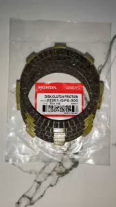 Clutch Lining Set Honda Tmx155/125/Rouser135/Skygo/Euro/Rusi (5PCS) 22201-GF6-000 Thailand