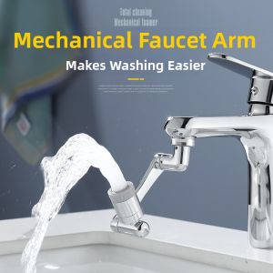 Elevating Anti-Splash Rotatable Sink Faucet