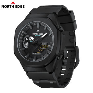 NORTH EDGE MERCURY Mens Military Digital Watch Stopwatch Waterproof 50M Sports Watches World Time