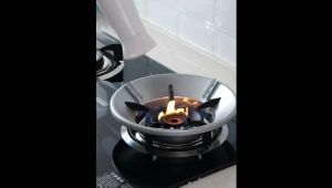 DuduMart Windproof High Efficiency Gas Stove Energy Saving Cover Heat Insulation Pot Holder
