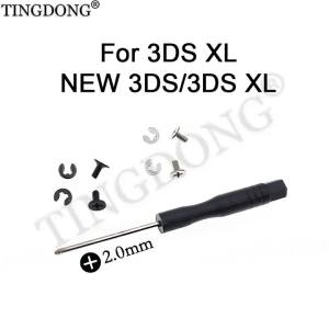 NEW3DS/NEW3DS XL/3DS XL Pin Nắp Lưng Vít Vỏ Bộ Có Dụng Cụ Gắn Để Sửa Chữa An Toàn Phụ Kiện Máy Chơi Game