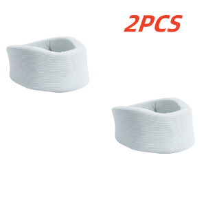 1/2pc Neck Brace Adjustable Neck Support Cervical Sponge Neck Protector for Sleep Neck Brace Breathable Neck Support Neck Pillow