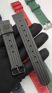 22mm 20mm Soft Rubber Wristband watch Strap Men Women Wrist Bracelet Smoothed ends of the watch bracelet Watch replacement parts