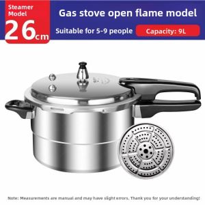 YIERLE | Mini Safe Pressure Cooker Stainless Steel