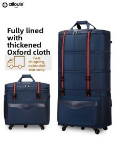 ailouis | Large Capacity Folding Oxford Travel Luggage Bag