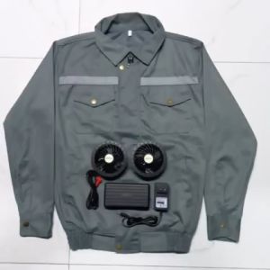 ÁO ĐIỀU HÒA PHỤ KIỆN CHÍNH HÃNG NHẬT BẢN PIN 50000mAh - 12V ÁO QUẠT GIÓ LÀM MÁT CHỐNG NẮNG NÓNG BẢO HỘ LAO ĐỘNG DÀNH CHO CẢ NAM VÀ NỮ