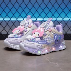 KUOBURENSHENG | Glow-in-the-dark Rotating Button Soft-soled Leisure Shoes