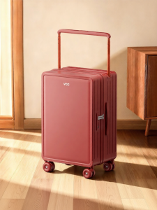 VCC | Burgundy Bridal High-End Suitcase 24 inch
