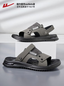 Mens Summer Outdoor Breathable Sandals Sporty Two-use Beach Shoes Warrior Brand Hollow-out Design Casual Comfortable Footwear