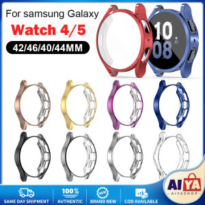 ★Same Day Shipping★ Protective Case for Samsung Galaxy Watch5 Band TPU Soft All-Around Screen Protector Cover Bumper Cases Smart Watch Accessories Samsung-Watch-Case