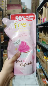 FRES & NATURAL Body Wash Refill 800 ML - Sabun Cair