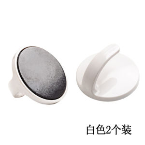 Powerful Magnetic Hook Iron Fridge No Drilling Required Strong Absorption Kitchen Bathroom No Trace Magnetic Stick on Refrigerator