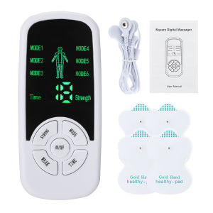 Hailicare | Digital TENS Machine EMS Massager with 9 Modes 30 Gears Electric Pulse Muscle Stimulator for Back And Neck Electrode Massage Pad