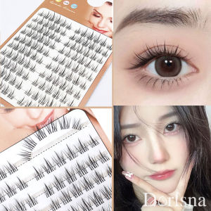 Dorisna Sun Flower False Eyelashes Manga Lashes Natural Individual Cluster Eye Lashes Quickly Eyelash Extensions Cosplay Lashes